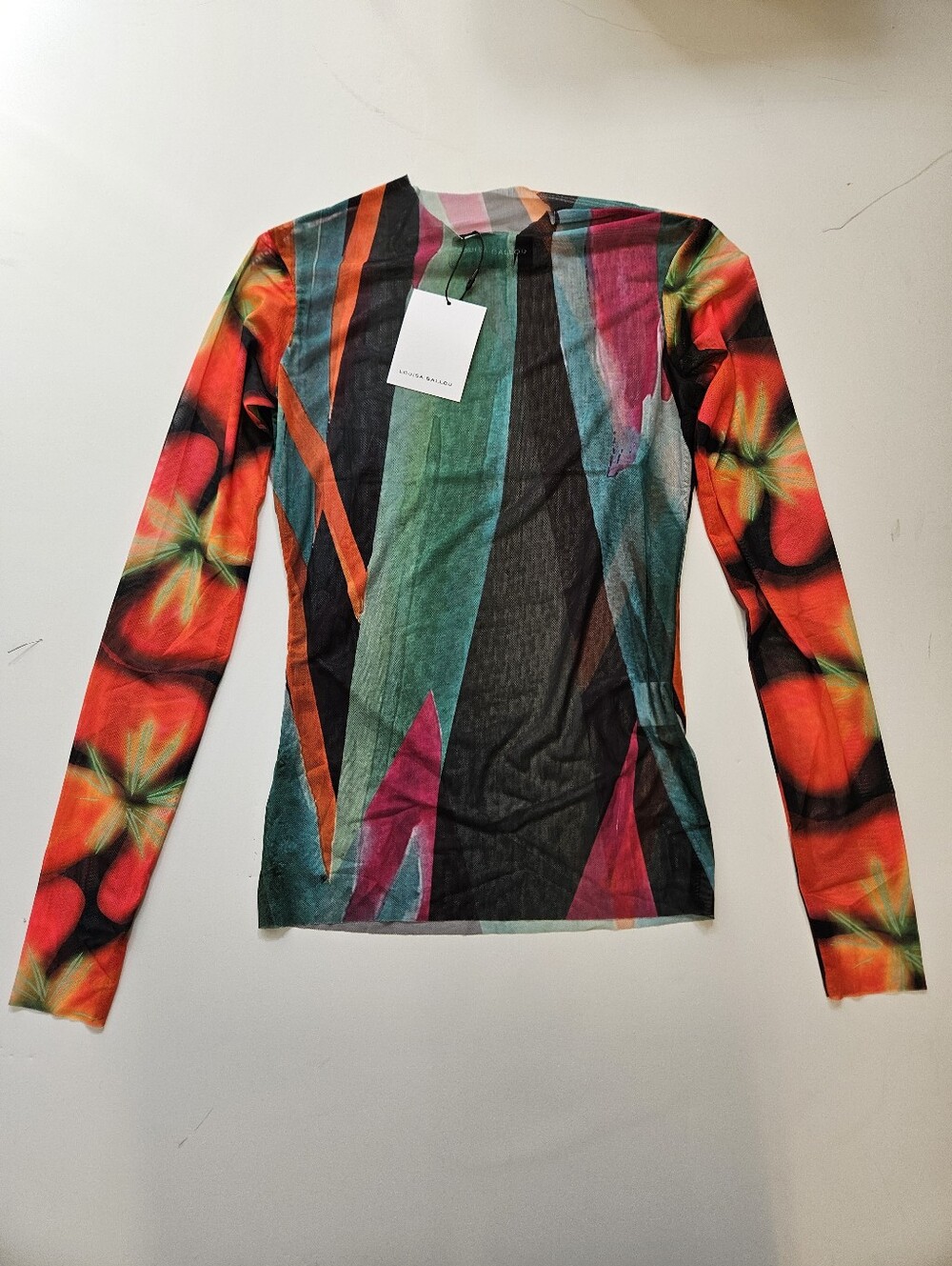 Louisa Ballou — Long Sleeve Mesh Tee